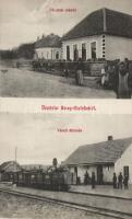 Beregkisfalud, Fő utca, vasútállomás / street, railway station
