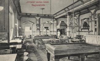 Nagyszalonta, 'Otthon' kávéház, belső / cafe, interior