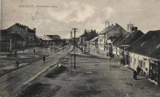 Malacka, Malacky; Masarykova ulica, Tabak / street, tobacco shop (EB)