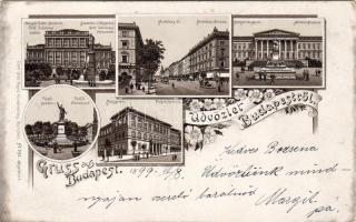 1899 Budapest Litho