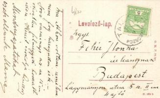 Tallós, Községi iskola, Kammer vendéglője, kastély / school, restaurant, castle