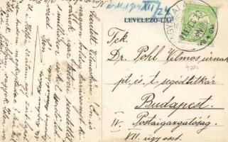 Nagyszalatna, Főszolgabírói hivatal, Evangélikus templom, Községi óvoda / office, Evangelist church,...