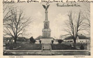 Vágfarkasd, Hősök emléke