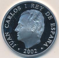 Spanyolország 2002. 10€ Ag "Luis Cernuda születésének 100. évfordulója" T:PP
Spa...