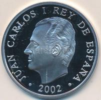 Spanyolország 2002. 10€ Ag "Luis Cernuda születésének 100. évfordulója" T:PP
Spa...