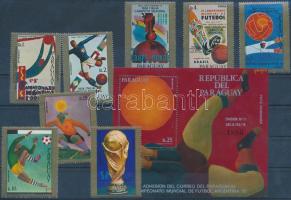 Football World Cup set + block, Labdarúgó VB sor + blokk