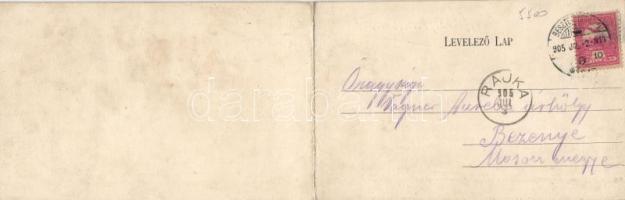 Besztercebánya, Ivánszky Elek kiadása, panoramacard