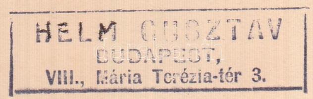 cca 1930-1940 Helm Gusztáv (1894-1988): Piaci életkép, pecséttel jelzett vintage fotó, a szerző hagy...