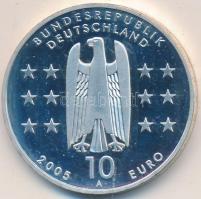 Németország 2005A 10&#8364; Ag "Magdeburg" T:PP Germany 2005A 10 Euro Ag "Magdeburg" C:PP