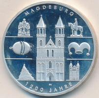 Németország 2005A 10€ Ag "Magdeburg" T:PP
Germany 2005A 10 Euro Ag "Magdebu...