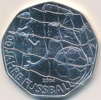 Ausztria 2004. 5€ Ag "Osztrák futball centenáriuma" T:BU 
Austria 2004. 5 Euro A...