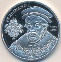 Ausztria 2002. 20€ Ag "I. Ferdinánd" T:PP
Austria 2002. 20 Euro Ag "Ferdina...