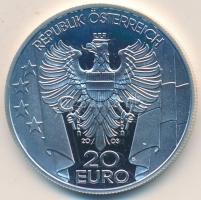 Ausztria 2003. 20&#8364; Ag "Újjáépítés Ausztriában" T:PP Austria 2003. 20 Euro Ag "Post War Austrian Reconstruction" C:PP