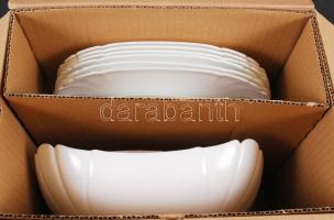 Új, bontatlan Luminarc Lotusia 19 darabos étkészlet / Brand new set of plates