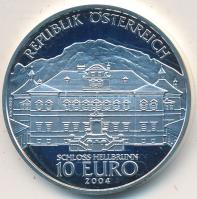 Ausztria 2004. 10&#8364; Ag "Hellbrunn kastély" T:PP  Austria 2004. 10 Euro Ag "Hellbrunn Castle" C:PP Krause KM# 3111