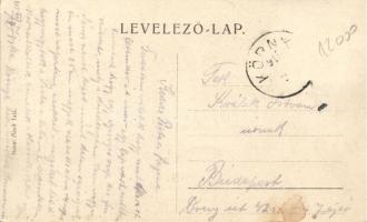 1911 Környe, Kőszénbánya, csoportkép, Nobel Adolf kiadása