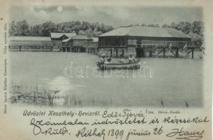 1899 Hévíz-fürdő; Mérei Ignácz kiadása (Rb)