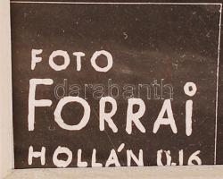 cca 1930-1940 Foto Forrai: Szentpál Olga tánccsoportjának színpadi jelenete, vintage fotóművészeti a...