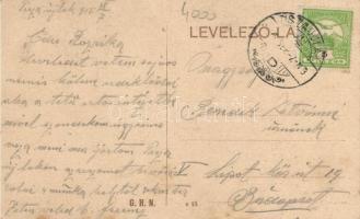 Tiszaújlak, Széchenyi utca, Gazdasági bank, Weinberger rőfős és divatáru üzlete / street, bank, shop