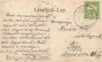 Újbesenyő, Wagner Péter áruháza, Magyar királyi postahivatal / shop, post office (EK)