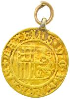 1458-1470. Aranyforint Au "I. Mátyás" füllel (Br.: 3.69g) T:3
Hungary 1458-1470. Goldgulde...