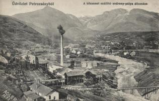 Petrozsény, Kőszenet szállító sodrony pálya állomása / station of the coal wire ropeway