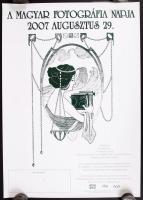 2006-2009 Magyar Fotográfia Napja (augusztus 29.) évenként változó, 4 db különböző plakát a jeles na...