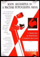 2006-2009 Magyar Fotográfia Napja (augusztus 29.) évenként változó, 4 db különböző plakát a jeles na...