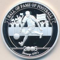 Uganda 2006. 2000Sh Ag "A labdarúgás halhatatlanjainak csarnoka - Németország 1980-as évek / Ka...