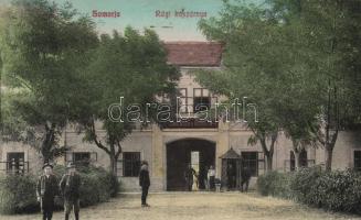 Somorja, Régi kaszárnya, Kranzinger Nándor kiadása / barrack, Divisions Artillerie Regiment No. 14.