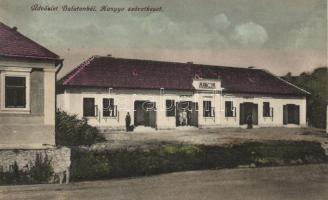 Balaton, Hangya szövetkezet, kereskedés, vendéglő