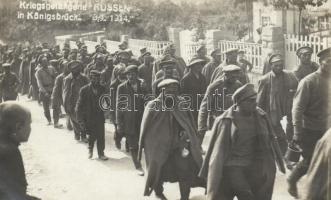 1914 Königsbrück, Kriegsgefangene Russen / Russian prisoners of war