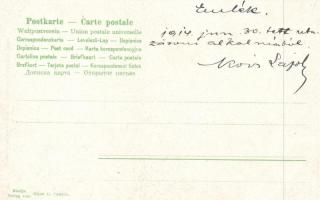 Pöstyén, Átalakulás; Gipsz H. kiadása / humour litho