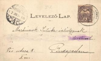 Mateóc, Matheócz; Nyári utca, Bergh Géza kereskedése, saját kiadás (Rb)