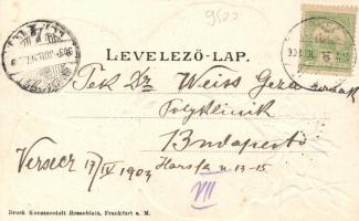 Versec, Elemi iskolák, Ferenc József tér, Honvéd emlékszobor, lóhere / schools, square, monument, cl...