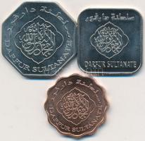 Darfúr 2008. 50D+100D+250D fantáziaveretek T:1
Darfur Sultanate 2008. 50 Dinars + 100 Dinars + 250 D...
