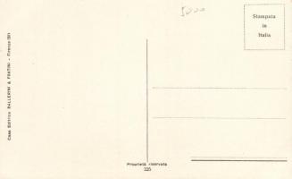 Italian art postcard, clowns 'Ballerini & Fratini' s: Chiostri