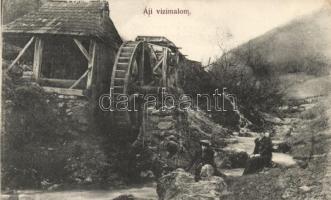 Áj, Vízimalom; Steinberger Ignác kiadása / water mill
