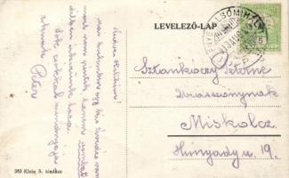 Gálszécs, Báró Fischer-kastély; Klein S. kiadása / Fischer castle