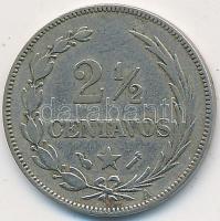 Dominikai Köztársaság 1888A 2-1/2c Cu-Ni T:2 Dominican Republic 1888A 2-1/2 Centavos Cu-Ni C:XF Krause KM# 7.2