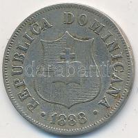 Dominikai Köztársaság 1888A 2-1/2c Cu-Ni T:2
Dominican Republic 1888A 2-1/2 Centavos Cu-Ni C:XF
Krau...