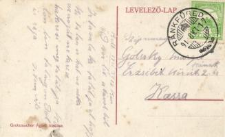 Szepesbéla, Fő utca; Gretzmacher Ágost lisztraktára, saját kiadás / main street, Gretzmacher's ...