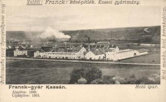 Kassa, Franck-gyár; Nyulászi Béla kiadása / Franck factory
