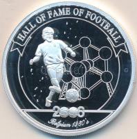 Uganda 2006. 2000Sh Ag "A labdarúgás halhatatlanjainak csarnoka - Belgium 1980-as évek / Eric G...