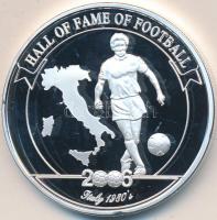 Uganda 2006. 2000Sh Ag "A labdarúgás halhatatlanjainak csarnoka - Olaszország 1980-as évek / Cl...