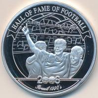 Uganda 2006. 2000Sh Ag "A labdarúgás halhatatlanjainak csarnoka - Brazília 1990-es évek/ Aldair...