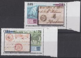 250 éves a posta ívszéli sor, 250th anniversary of the post margin set