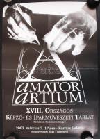 1979-2010 Különféle képzőművészeti kiállítások plakátjai, egyik korábban hajtogatva, most mind teker...