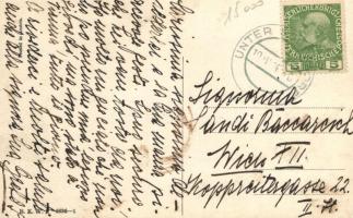 Easter, Lady with rabbits, B.K.W.I. 4636-1 s: Mela Koehler (EK)