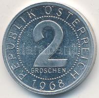 Ausztria 1968. 2Gr Al T:PP Austria 1968. 2 Groschen Al C:PP